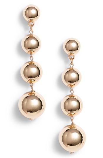 Women's Tasha Metal Ball Drop Earrings