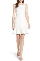 Women's Rebecca Minkoff Tiffany Ruffle Hem Sheath Dress - White