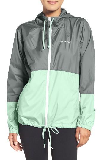 Women's Columbia Flash Forward(tm) Windbreaker Jacket - Green