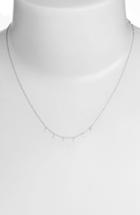 Women's Meria T Diamond Disc Collar Necklace