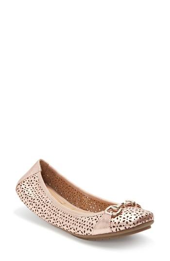Women's Me Too Luna Flat .5 M - Metallic