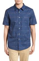Men's Jack O'neill Single Fin Regular Fit Short Sleeve Sport Shirt - Blue
