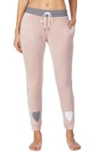 Women's Room Service Velour Jogger Pants, Size - Coral