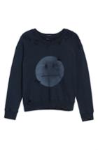 Women's Mother 'the Square' Destroyed Graphic Pullover Sweatshirt