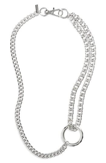 Women's Topshop Chain Loop Necklace