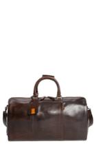 Men's Magnanni Traveler Leather Duffel Bag -