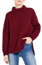 Women's Ayr The Spark Mock Neck Sweater - Red
