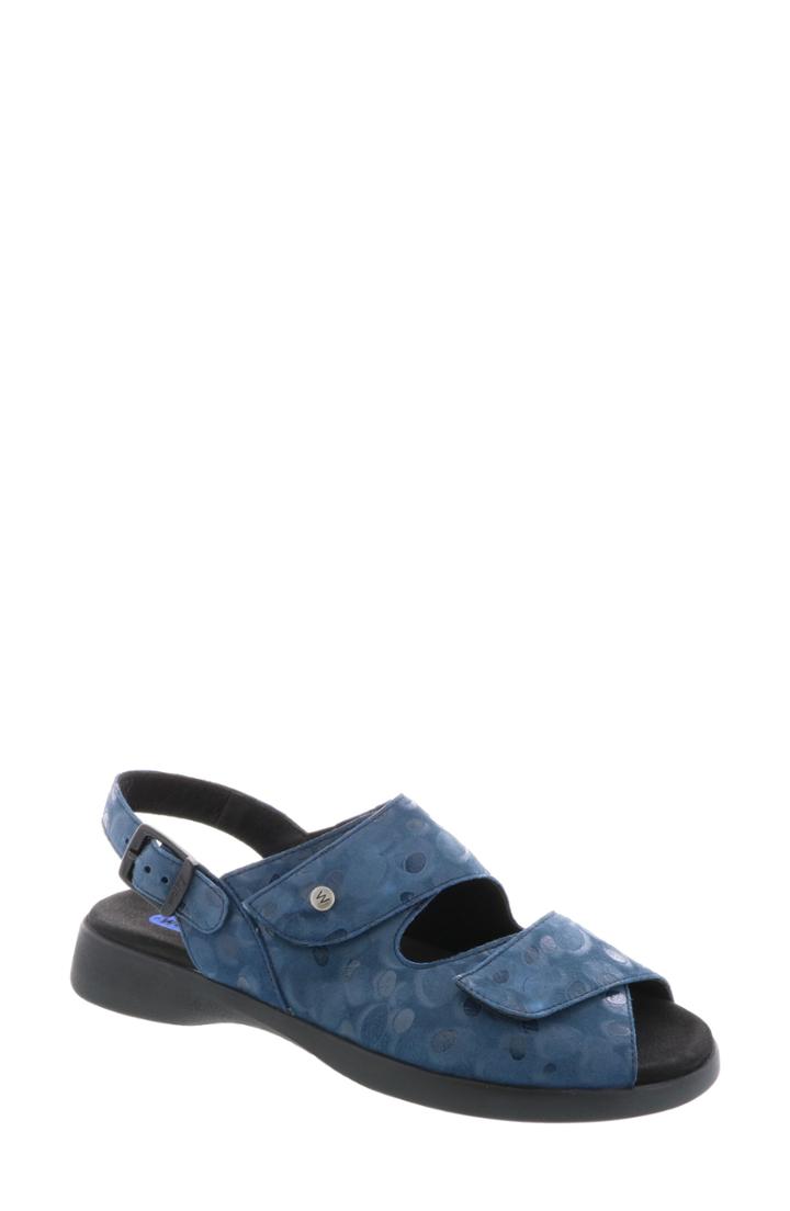 Women's Wolky Nimes Sandal .5-8us / 39eu - Blue