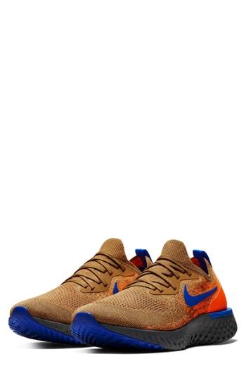 Men's Nike Epic React Flyknit Running Shoe .5 M - Beige