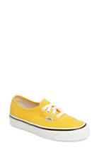 Women's Vans Authentic 44 Dx Sneaker .5 M - Yellow