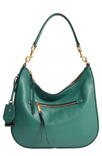 Marc Jacobs Recruit Leather Hobo - Blue