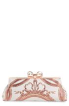 Ted Baker Karlii - Versailles Print Frame Clutch - Pink