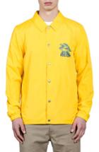 Men's Volcom Brews Coach's Jacket - Yellow