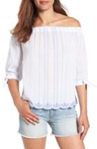 Women's Wit & Wisdom Off The Shoulder Top - White