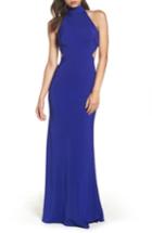 Women's Mac Duggal Open Back Halter Gown