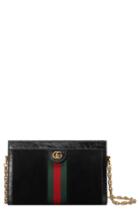 Gucci Small Linea Chain Shoulder Bag - Black