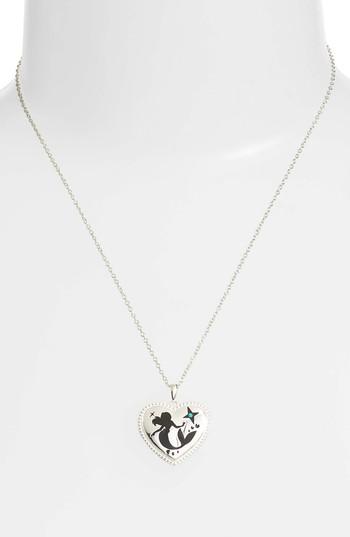 Women's Disney Little Mermaid 'make A Splash' Pendant Necklace