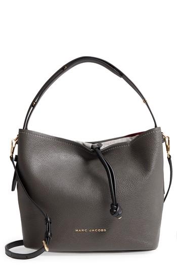 Marc Jacobs Road Leather Hobo - Grey