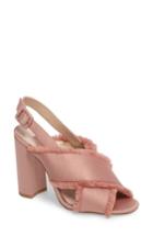 Women's Topshop Reef Fringe Sandal .5us / 36eu - Pink