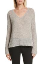 Women's Rag & Bone Freda Alpaca Blend Sweater, Size - Grey