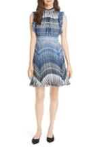 Women's Kate Spade New York Stephana Deco Ruffle Dress - Blue