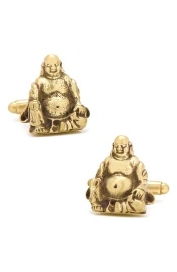 Men's Cufflinks, Inc. Smiling Buddha Cuff Links