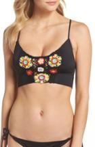 Women's Isabella Rose Spellbound Bikini Top - Black