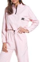 Women's Melody Ehsani Crop Windbreaker - Pink