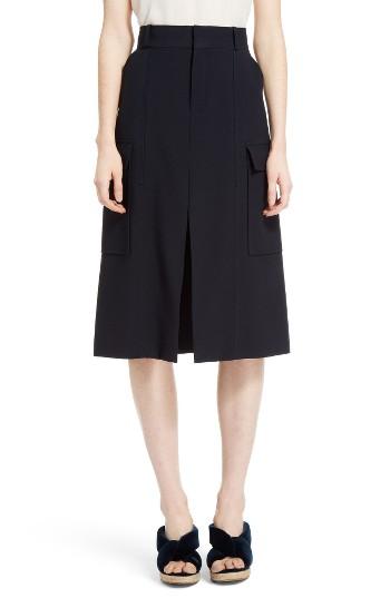 Women's Chloe Cady Skirt Us / 36 Fr - Blue