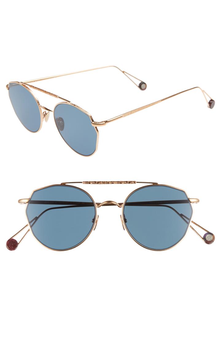 Women's Ahlem Carre 51mm Aviator Sunglasses - Rose Gold