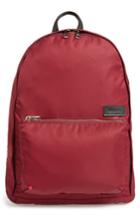 State Bags Lorimer Nylon Backpack - Burgundy