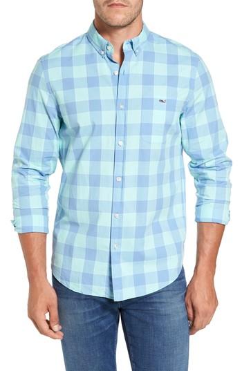 Men's Vineyard Vines Hideaway Check Tucker Slim Fit Sport Shirt