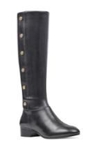 Women's Nine West Oreyan Knee High Boot .5 Wide Calf M - Black