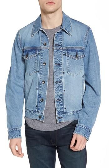 Men's Rag & Bone Jean Jacket, Size - Blue