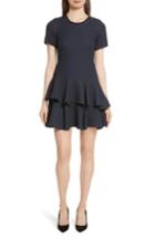 Women's Rebecca Taylor Pucker Ruffle A-line Dress - Blue