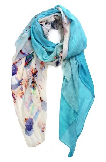 Women's Michael Stars Cove Party Wrap, Size - Blue
