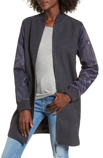 Women's Obey Birmingham Coat - Blue