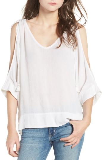 Women's Ella Moss Katella Cold Shoulder Top - White
