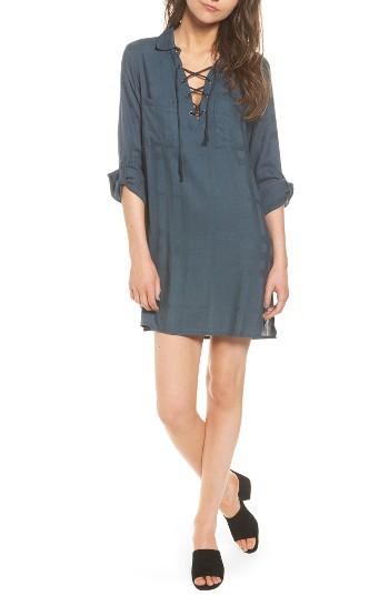 Women's Cupcakes And Cashmere Vasha Shift Dress - Blue