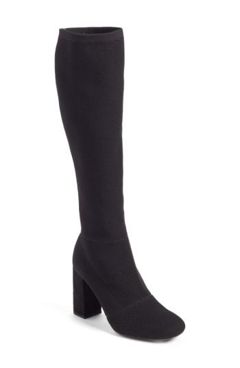 Women's Joie Sam Stretch Mesh Mid-calf Boot Us / 35eu - Black