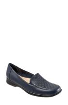 Women's Trotters 'jenn' Laser Cutout Loafer M - Blue