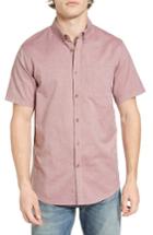 Men's Billabong All-day Short-sleeve Oxford Shirt - Purple