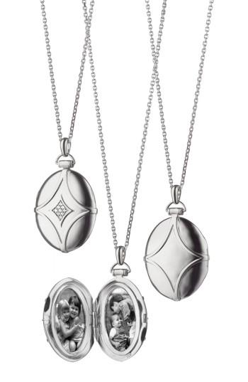 Women's Monica Rich Kosann Bridle Locket Necklace