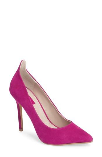 Women's Topshop Gardenia Curve Pump .5us / 40eu - Pink