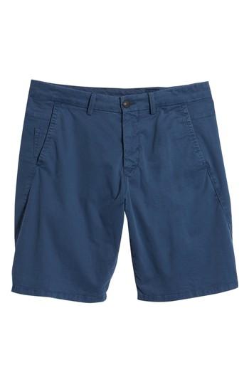 Men's Good Man Brand Monaco Stripe Stretch Shorts - Blue