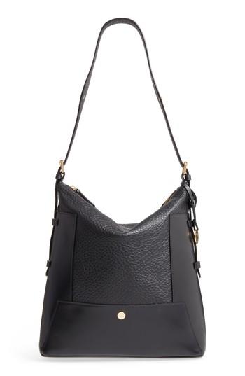 Lodis Los Angeles In The Mix Emerson Rfid Leather Hobo Bag - Black