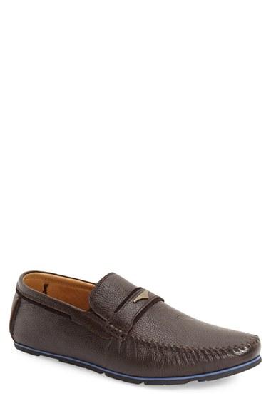 Men's Zanzara Leather Loafer M - Brown