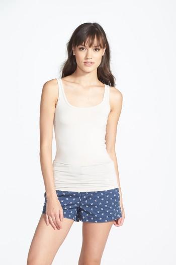 Women's Hinge Jersey Tank - Beige