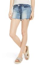 Women's Blanknyc The Essex Paneled Denim Shorts - Blue