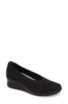 Women's Clarks Caddell Dash Wedge .5 N - Black